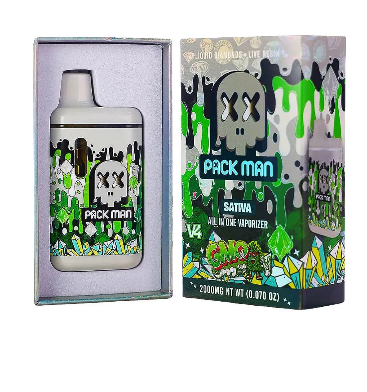 Packman Disposable GMO