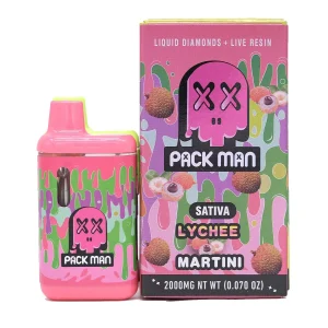Packman Disposable Lychee Martini