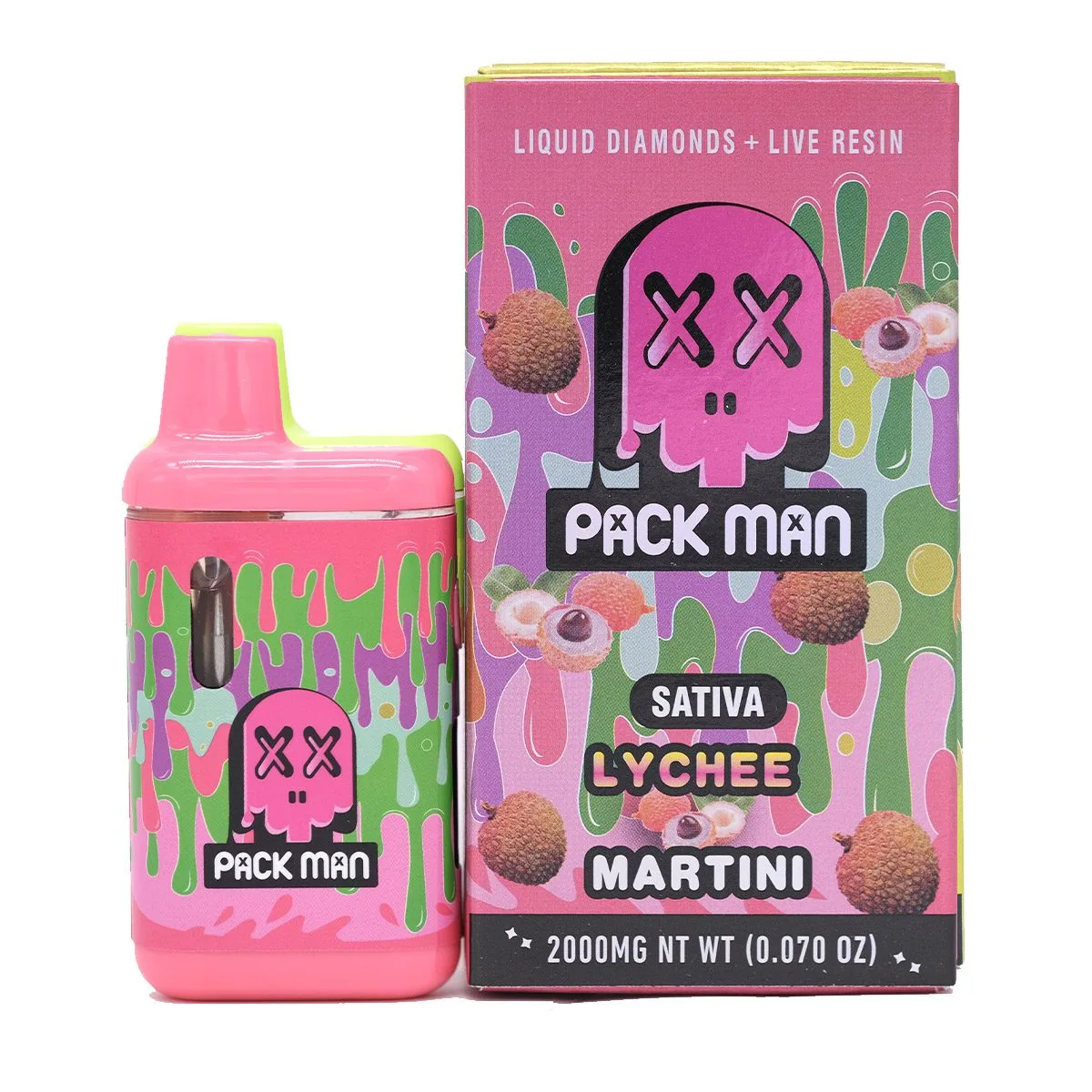 Packman Disposable Lychee Martini