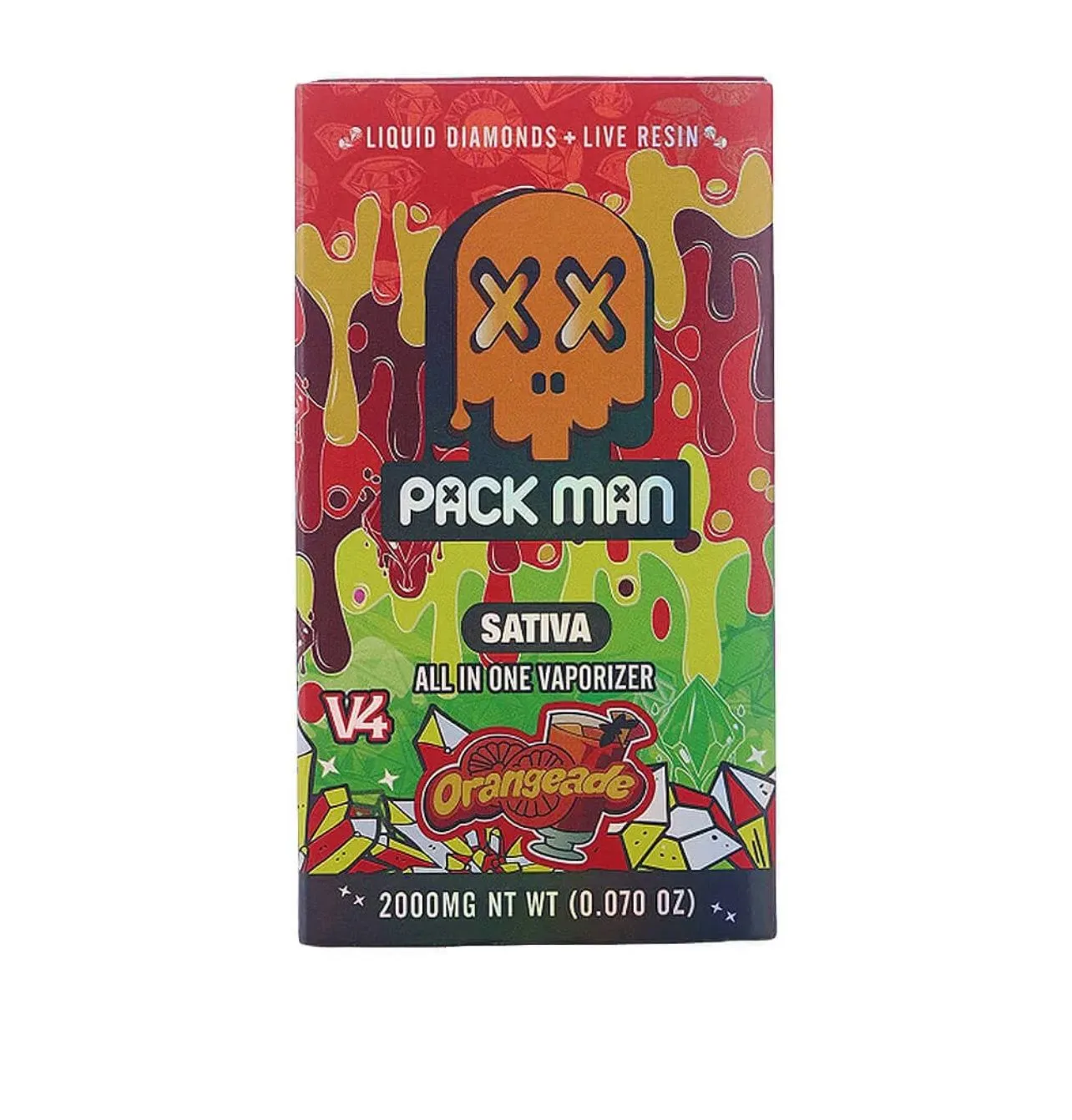 Packman Disposable Orangeade - Image 2
