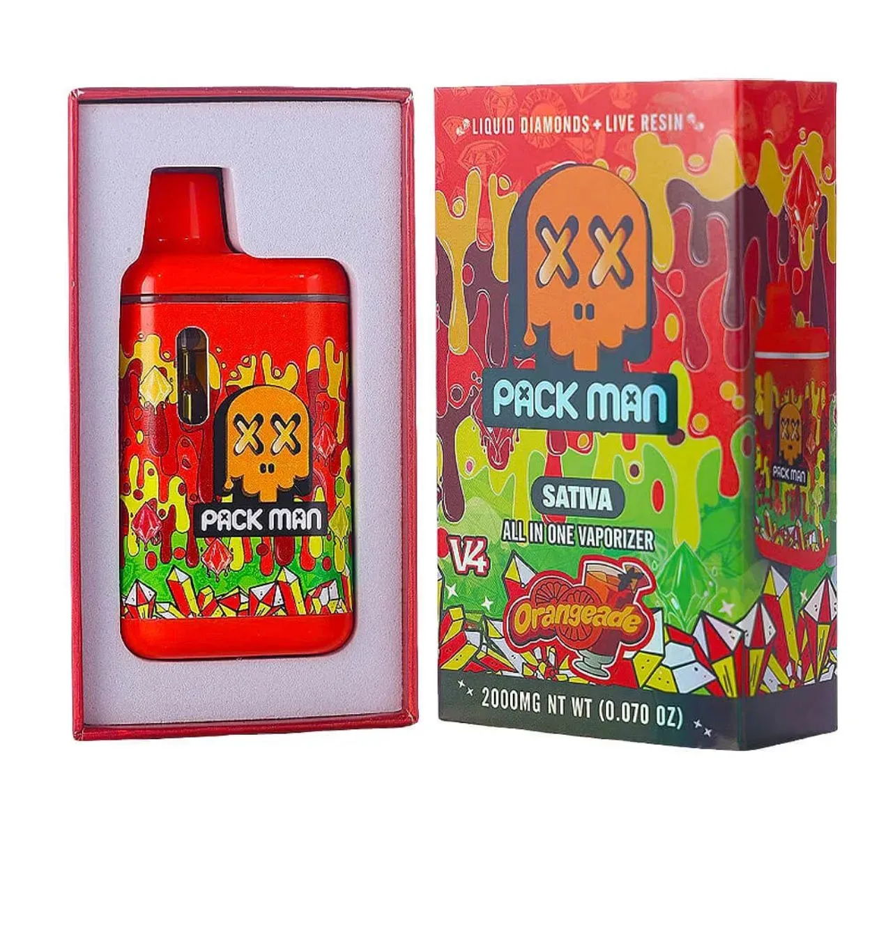 Packman Disposable Orangeade