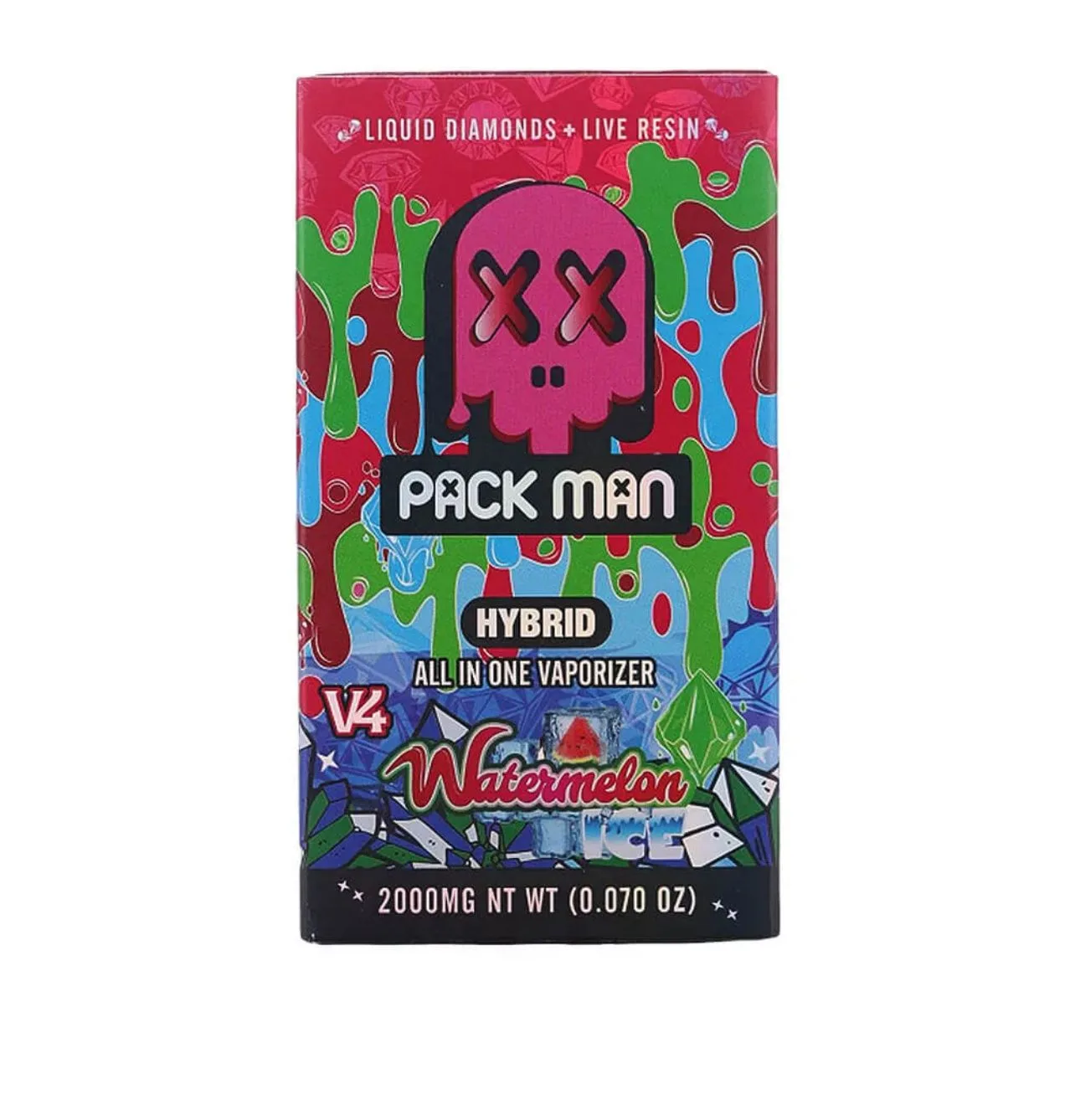 Packman Disposable Watermelon - Image 2